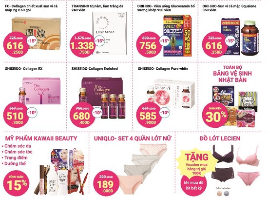 Sakuko Japanese Store ưu đãi 49% nhiều sản phẩm Nhật nhân dịp 8/3 - Ảnh 5