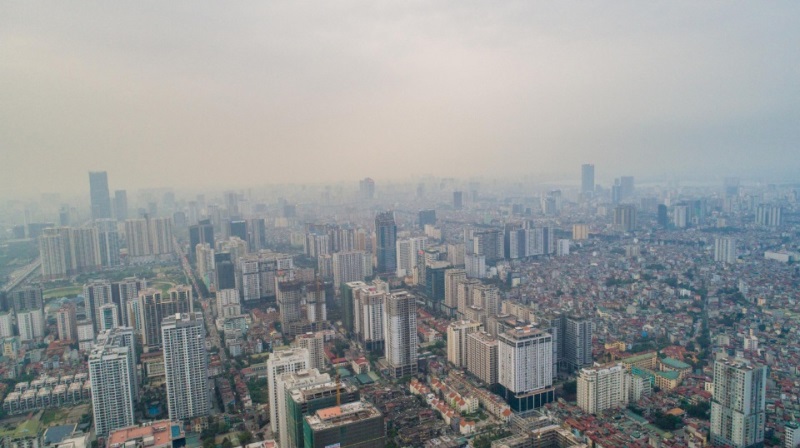 Ngày 14/12, chất lượng không khí tại Hà Nội chuyển mức kém - Ảnh 1