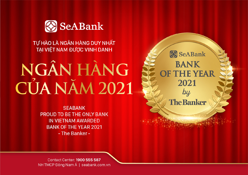 SeABank tự hào là ngân hàng duy nhất tại Việt Nam được The Banker vinh danh Ngân hàng của năm 2021 - Ảnh 2