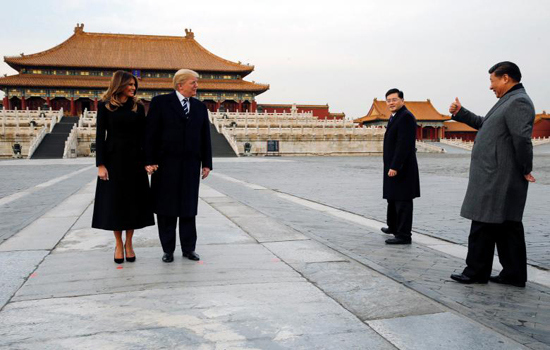 Toàn cảnh Tổng thống Trump và phu nhân Melania thăm Trung Quốc - Ảnh 5