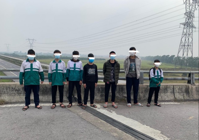 Xác định 7 học sinh lấy gạch đá ném vào ô tô trên cao tốc Hà Nội - Thái Nguyên - Ảnh 2