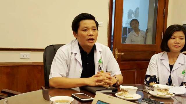 Làm rõ vụ bảo vệ Bệnh viện Phụ sản Hà Nội đánh người nhà bệnh nhân - Ảnh 2