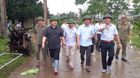 Lãnh đạo TP Hà Nội quyết liệt chỉ đạo phòng chống, khắc phục hậu quả mưa lũ - Ảnh 1