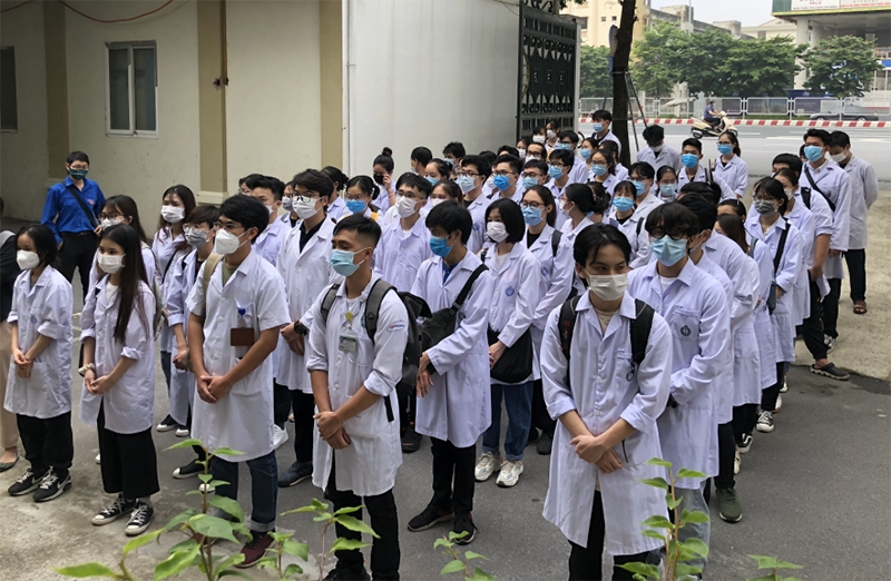 Đoàn thanh niên Hà Nội huy động sinh viên ngành y dược tham gia “Mạng lưới Thầy thuốc đồng hành” - Ảnh 1