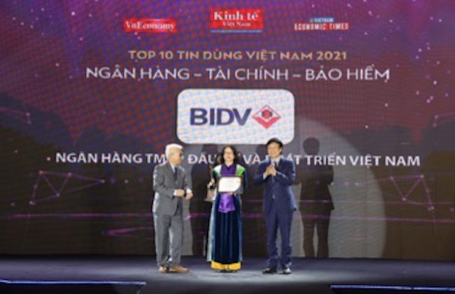 Thẻ tín dụng BIDV Visa Platinum Cashback Online lọt Top 10 Tin dùng Việt Nam 2021 - Ảnh 1
