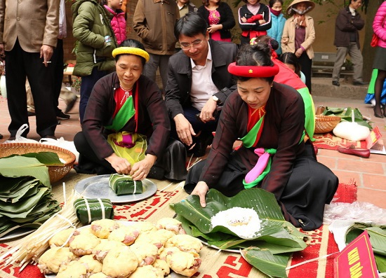 Quận Thanh Xuân: Gói bánh chưng tặng người nghèo - Ảnh 2