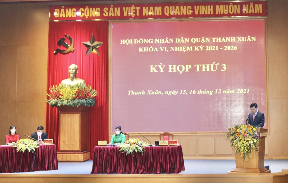 Quận Thanh Xuân: Thu ngân sách ước đạt 105% dự toán thành phố giao - Ảnh 1