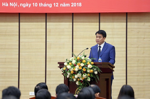 Chủ tịch Nguyễn Đức Chung: Quyết tâm thi đua ngay từ những ngày đầu năm 2019 - Ảnh 1
