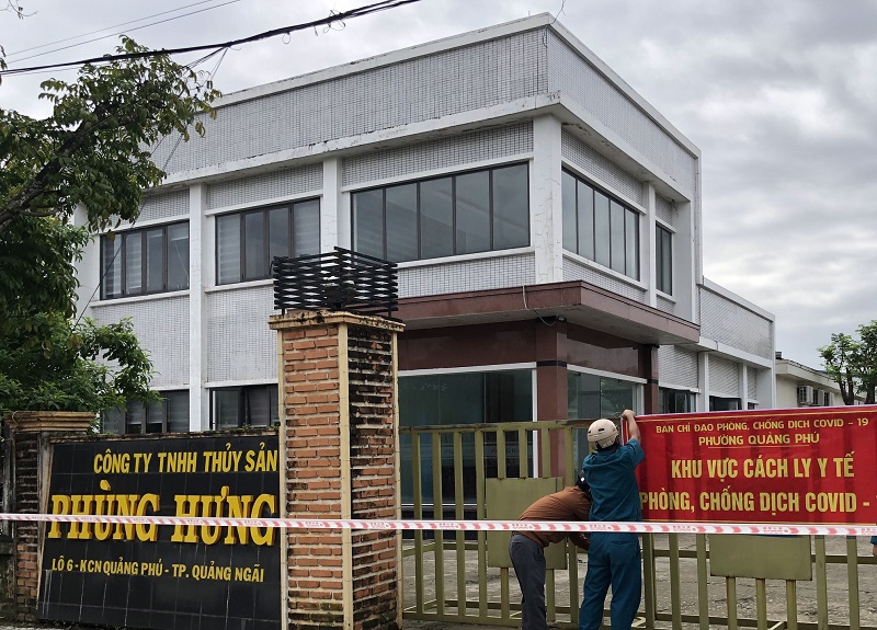 Quảng Ngãi: Tạm dừng hoạt động toàn bộ công ty thủy sản ở Khu công nghiệp Quảng Phú - Ảnh 2