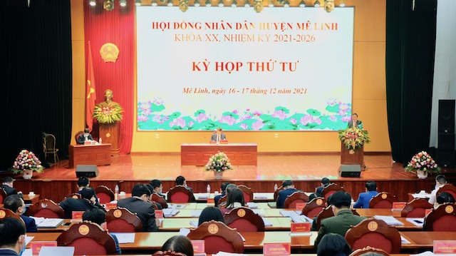 Huyện Mê Linh hoàn thành vượt kế hoạch 5/15 chỉ tiêu phát triển TP Hà Nội giao năm 2021 - Ảnh 1