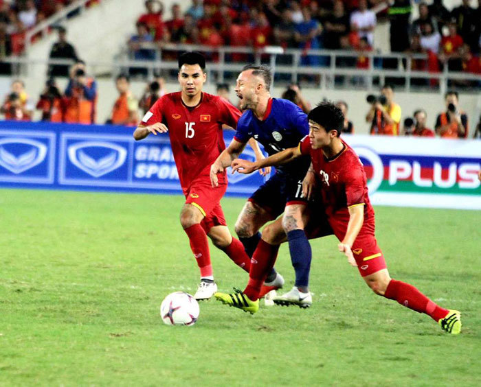 [Ảnh] Nhìn lại chiến thắng thuyết phục của đội tuyển Việt Nam trước Philippines - Ảnh 3