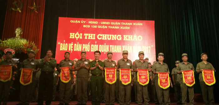 Quận Thanh Xuân nâng cao nghiệp vụ lực lượng bảo vệ dân phố - Ảnh 1