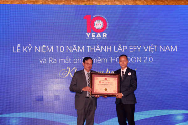 EFY Việt Nam kỷ niệm 10 năm thành lập - Ảnh 1