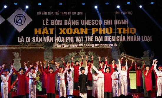 Phú Thọ tổ chức đón bằng di sản hát Xoan của UNESCO - Ảnh 4