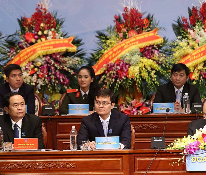 Bí thư T.Ư Đoàn Bùi Quang Huy được bầu làm Chủ tịch T.Ư Hội Sinh viên Việt Nam - Ảnh 1