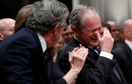 Toàn cảnh lễ Quốc tang xúc động của cựu Tổng thống Mỹ George Bush - Ảnh 5