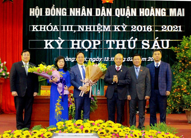 Hoàng Mai có Phó Chủ tịch UBND quận mới - Ảnh 1
