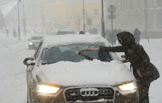 Giao thông Moscow tê liệt vì tuyết rơi kỷ lục - Ảnh 2