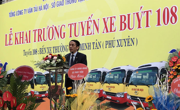Hà Nội: Khai trương tuyến buýt số 108 Bến xe Thường Tín - Minh Tân (huyện Phú Xuyên) - Ảnh 1