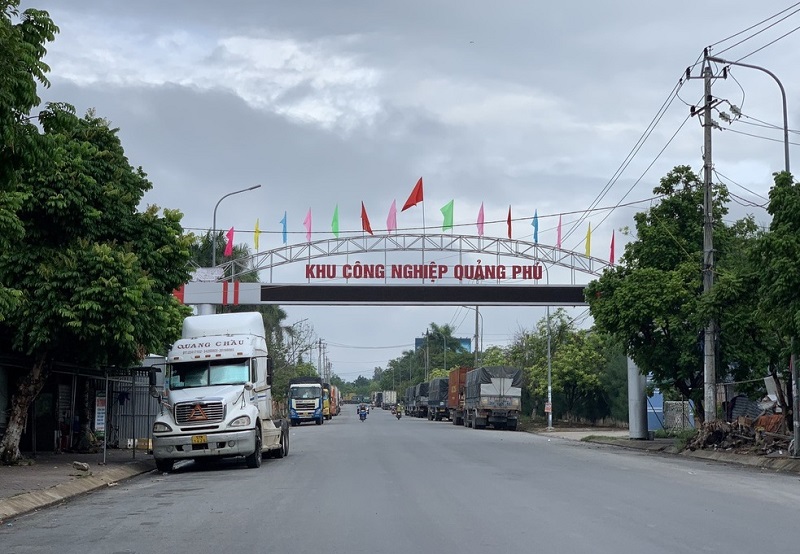 Quảng Ngãi: Tạm dừng hoạt động toàn bộ công ty thủy sản ở Khu công nghiệp Quảng Phú - Ảnh 1