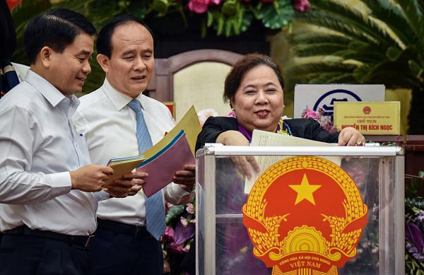 Hà Nội tiến hành lấy phiếu tín nhiệm đối với 36 chức danh lãnh đạo chủ chốt - Ảnh 3