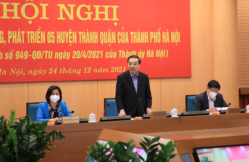 Phát triển 5 huyện thành quận của TP Hà Nội: Tập trung vào các tiêu chí nâng cao chất lượng đời sống người dân - Ảnh 1