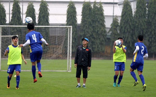 U16 Việt Nam vào guồng quay tập luyện chuẩn bị cho giải U16 Nhật Bản - Asean 2018 - Ảnh 1