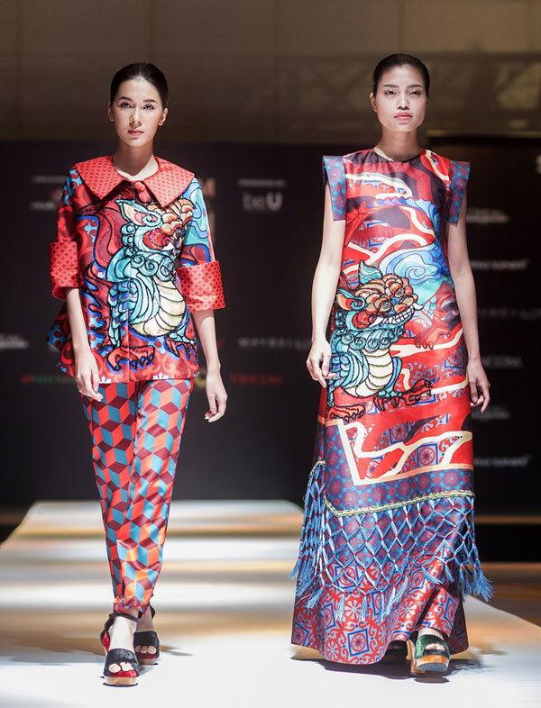 Thiết kế Thu – Đông táo bạo trong tuần lễ thời trang lớn nhất tại Hà Nội - Ảnh 13