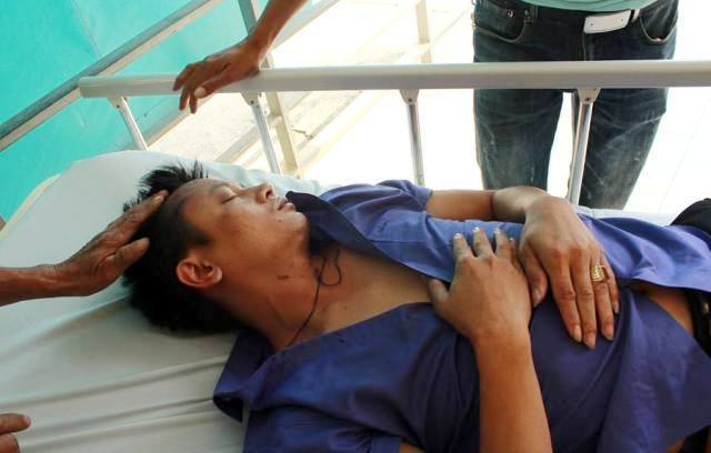 Làm rõ vụ bảo vệ Bệnh viện Phụ sản Hà Nội đánh người nhà bệnh nhân - Ảnh 1