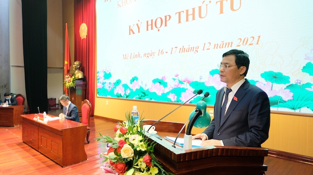 Huyện Mê Linh hoàn thành vượt kế hoạch 5/15 chỉ tiêu phát triển TP Hà Nội giao năm 2021 - Ảnh 2