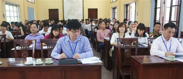 Tập huấn về đạt chuẩn tiếp cận pháp luật cho các xã, thị trấn huyện Gia Lâm - Ảnh 1