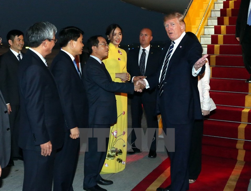 Tổng thống Mỹ Donald Trump bắt đầu thăm chính thức cấp Nhà nước Việt Nam - Ảnh 5
