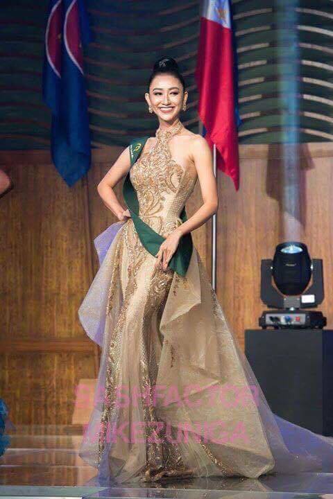 Hà Thu vươn lên Top 5 xuất sắc nhất Hoa hậu Trái đất 2017 - Ảnh 3