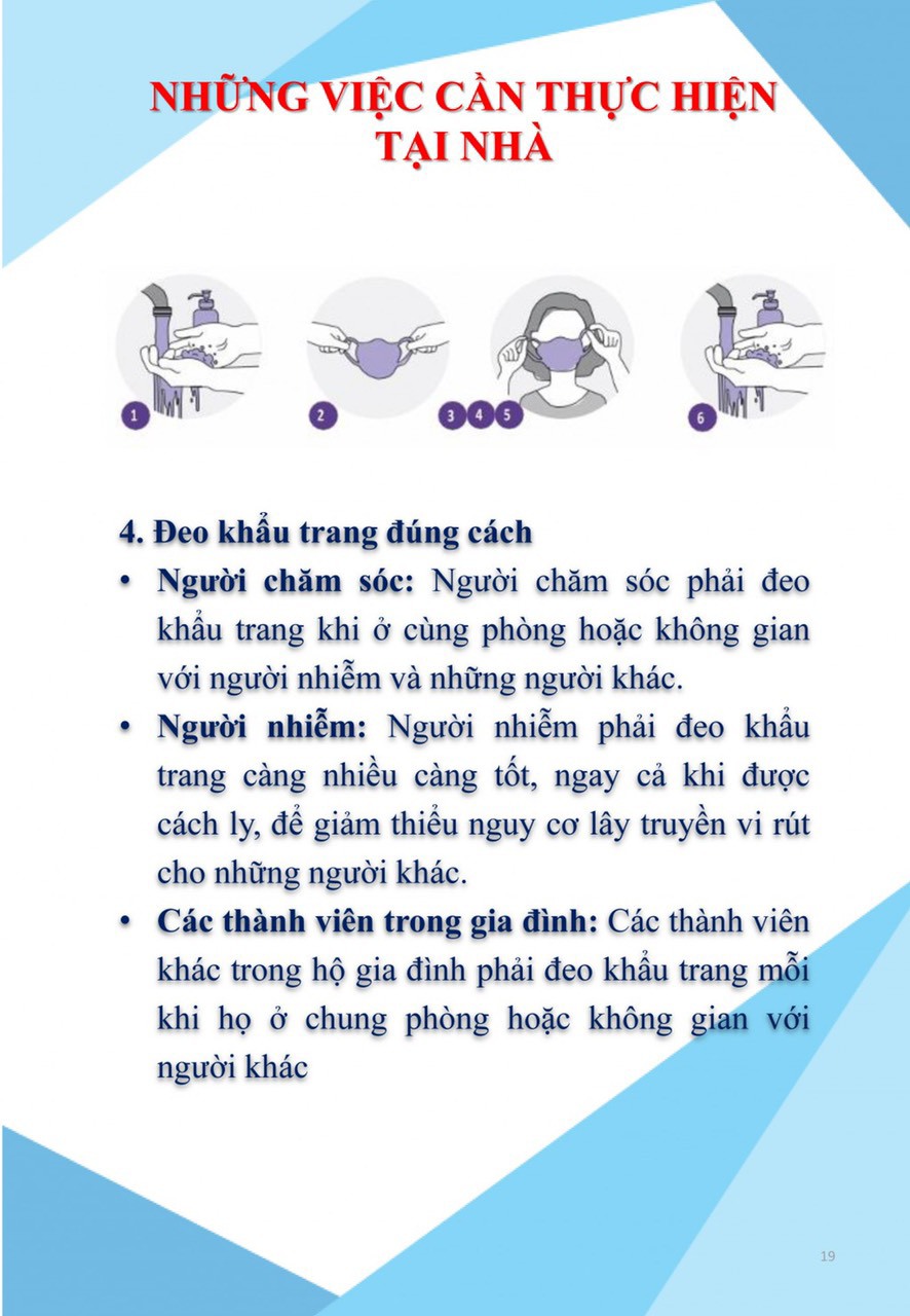 Hướng dẫn điều trị và chăm sóc F0 tại nhà - Ảnh 18