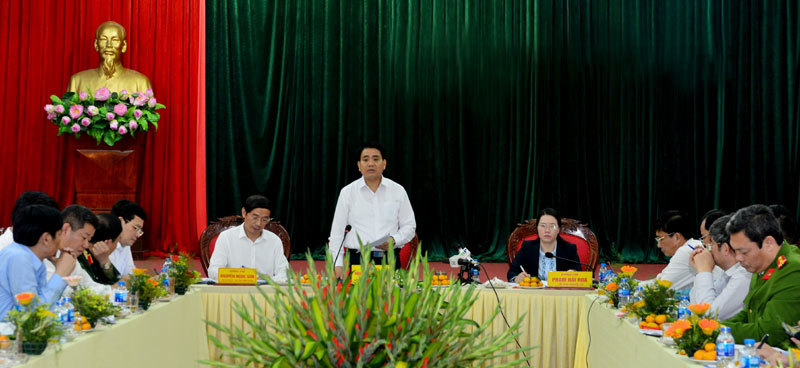 Chủ tịch Nguyễn Đức Chung: Mở rộng sản xuất nông nghiệp công nghệ cao tại Phú Xuyên - Ảnh 1