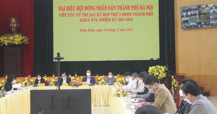Chủ tịch HĐND TP Nguyễn Ngọc Tuấn: Quận Hoàn Kiếm chủ động phối hợp, sớm giải quyết kiến nghị của cử tri - Ảnh 1
