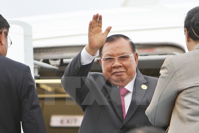 Chủ tịch nước gặp lãnh đạo Lào, Campuchia và Hàn Quốc - Ảnh 1