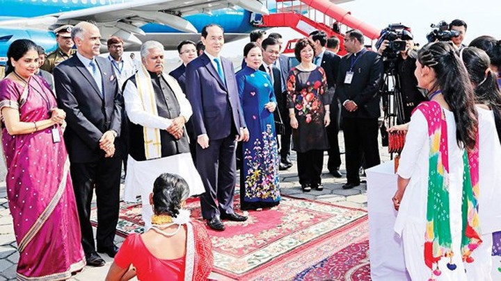 Chủ tịch nước bắt đầu chuyến thăm cấp Nhà nước tới Cộng hòa Ấn Độ - Ảnh 3