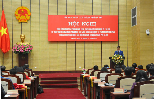 Chủ tịch Nguyễn Đức Chung: Quyết tâm thi đua ngay từ những ngày đầu năm 2019 - Ảnh 2