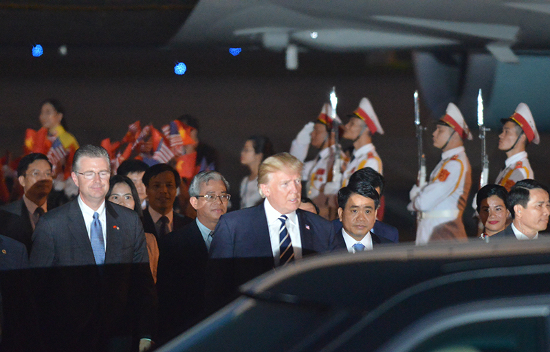 Tổng thống Mỹ Donald Trump bắt đầu thăm chính thức cấp Nhà nước Việt Nam - Ảnh 11