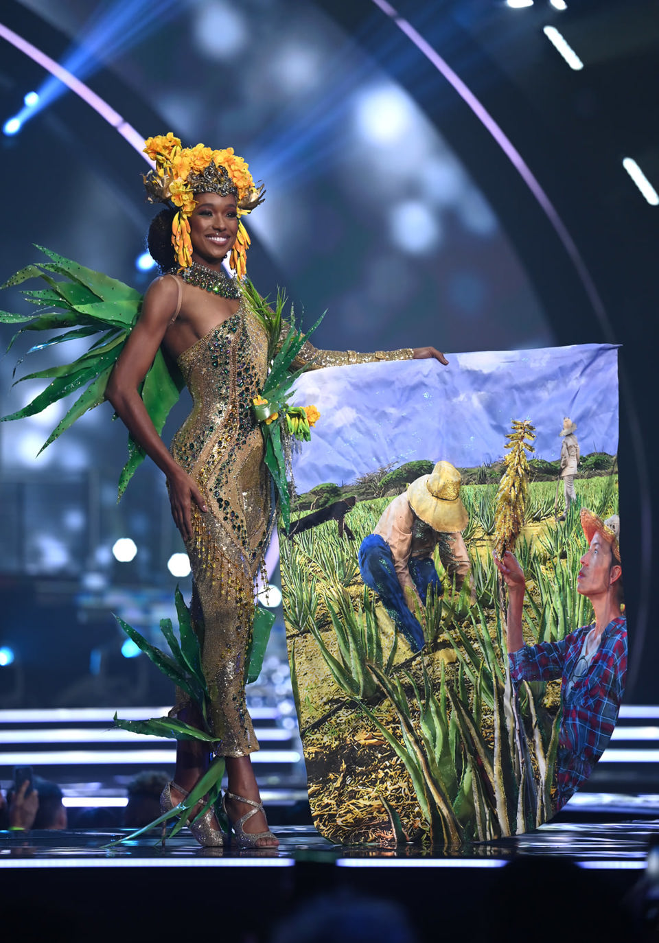 Ngắm trang phục dân tộc cầu kỳ nhất tại Hoa hậu Hoàn vũ 2021 - Ảnh 42