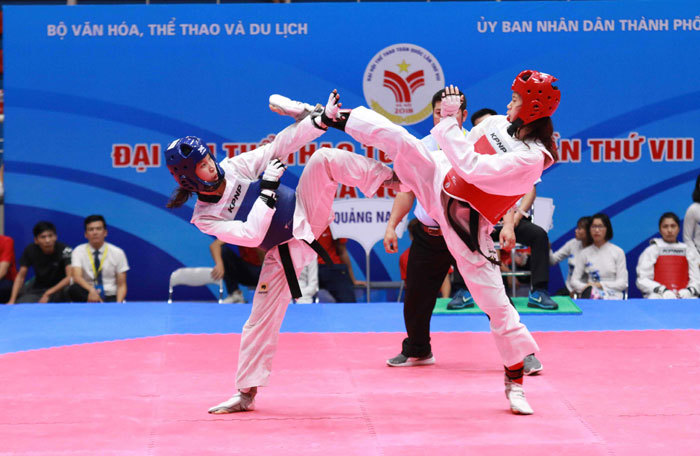 Taekwondo TP Hồ Chí Minh chiếm ưu thế tại Đại hội Thể thao toàn quốc - Ảnh 1