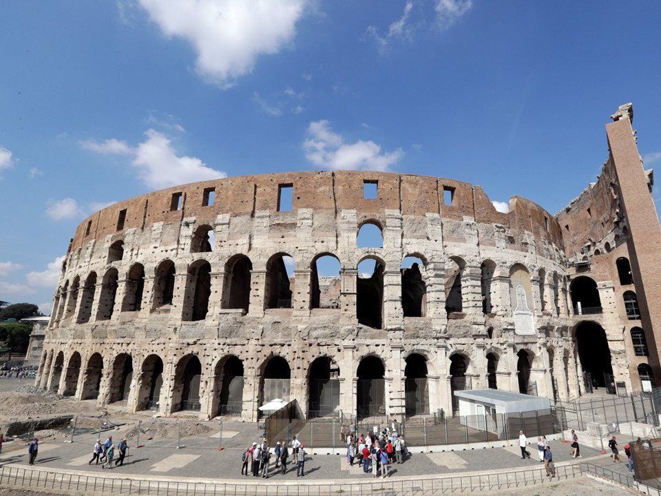 Đấu trường La Mã mở cửa tầng cao nhất phục vụ du khách - Ảnh 1