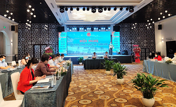 Hội nghị đối thoại doanh nghiệp tỉnh Khánh Hòa năm 2021 nóng với vấn đề đất đai - Ảnh 1
