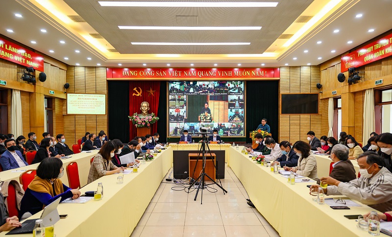 Quận Hoàn Kiếm: Đối thoại giữa Bí thư, Chủ tịch UBND quận với MTTQ, các tổ chức chính trị - xã hội và đại diện Nhân dân - Ảnh 1