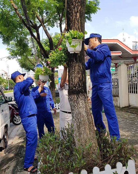 Đà Nẵng: Ra quân dọn dẹp môi trường chuẩn bị APEC - Ảnh 3