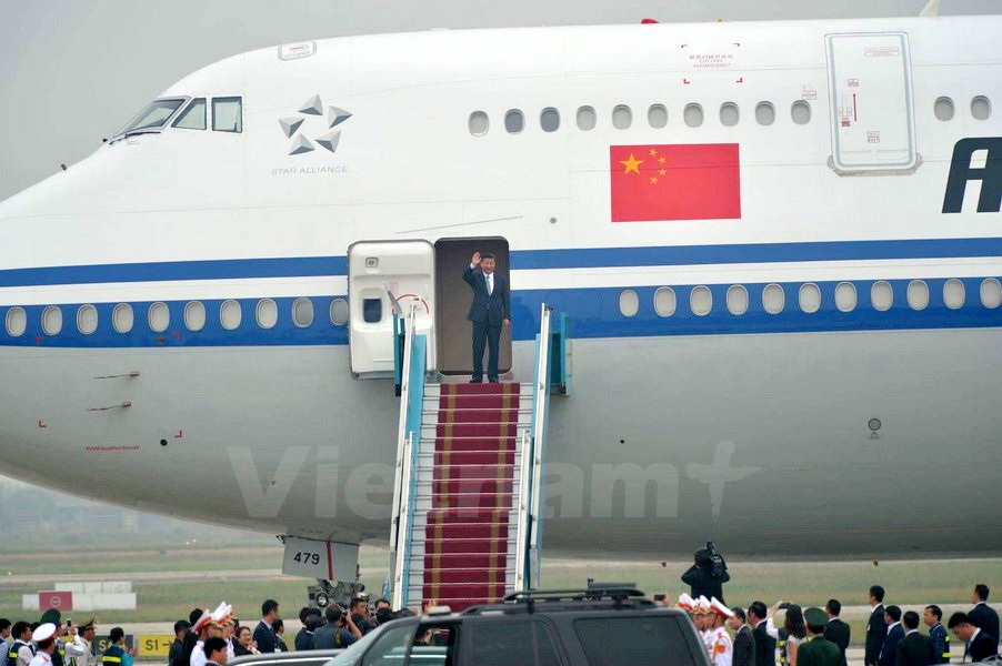 Tổng Bí thư, Chủ tịch Trung Quốc Tập Cận Bình bắt đầu thăm Việt Nam - Ảnh 3