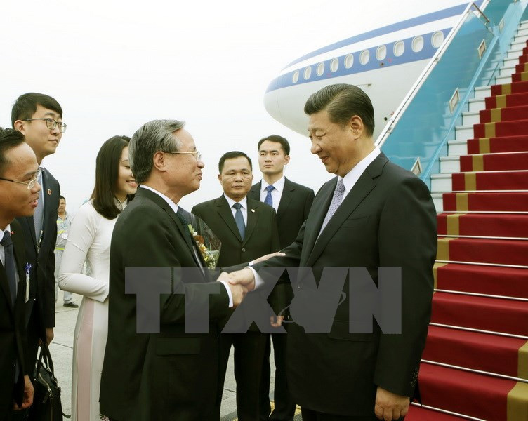 Tổng Bí thư, Chủ tịch Trung Quốc Tập Cận Bình bắt đầu thăm Việt Nam - Ảnh 5