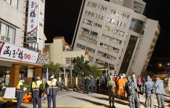 Động đất mạnh tại Đài Loan khiến ít nhất 2 người chết, 150 người mất tích - Ảnh 1