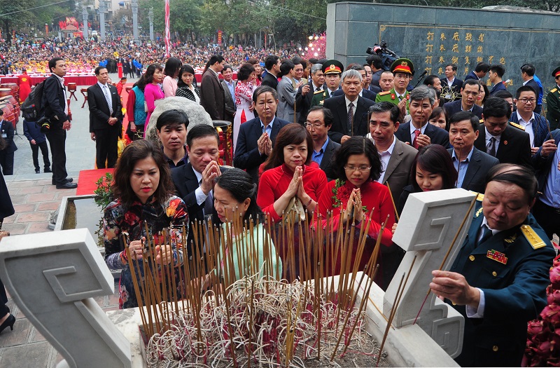 Thủ tướng Nguyễn Xuân Phúc dự Lễ kỷ niệm 229 năm chiến thắng Ngọc Hồi - Đống Đa - Ảnh 6